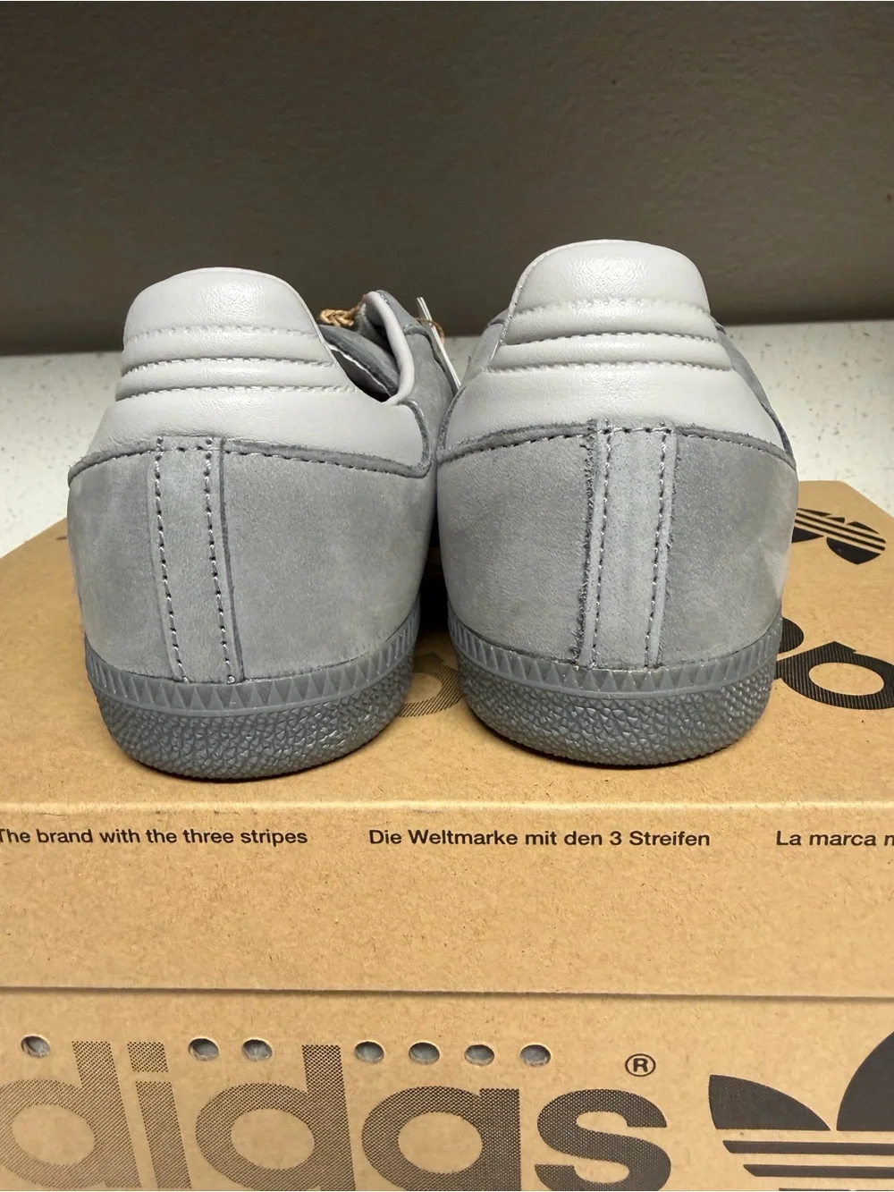 adidas Samba Lux Men’s Sneakers — Grey